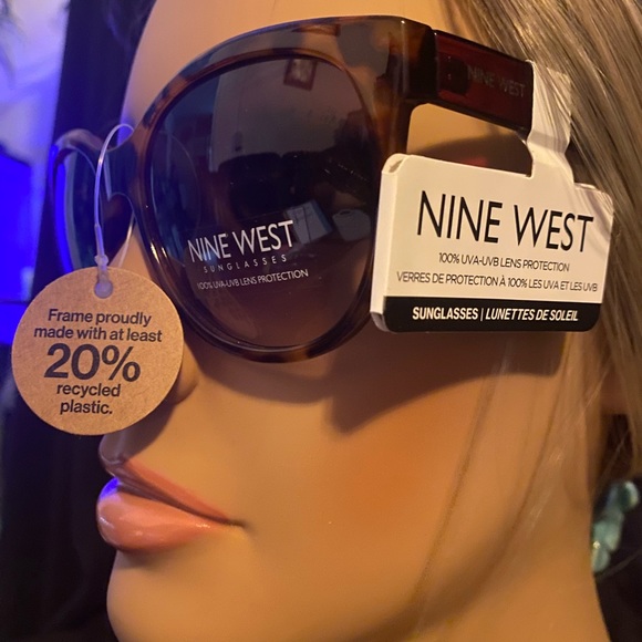 Nine West leopard sunglasses,NWT,props not included - Picture 9 of 16